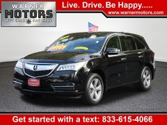 Used 2014  Acura MDX 4d SUV AWD at Warner Motors near East Orange, NJ