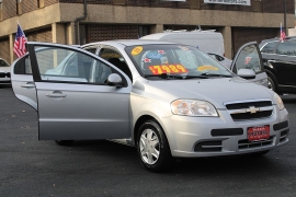 Used 2010  Chevrolet Aveo 4d Sedan LT1 at Warner Motors near East Orange, NJ