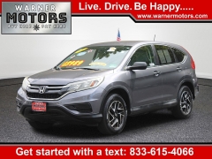 Used 2016 Honda CR-V 4d SUV AWD SE at Warner Motors near East Orange, NJ