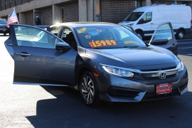 Used 2017  Honda Civic Sedan 4d EX at Warner Motors near East Orange&comma; NJ