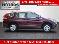 Used 2014 Honda CR-V 4d SUV AWD LX at Warner Motors near East Orange, NJ