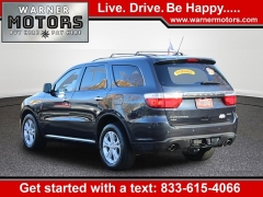 Used 2013  Dodge Durango 4d SUV AWD Crew at Warner Motors near East Orange, NJ