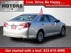 Used 2012 Toyota Camry 4d Sedan LE at Warner Motors near East Orange, NJ