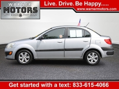 Used 2009  Kia Rio 4d Sedan LX Auto at Warner Motors near East Orange&comma; NJ