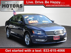 Used 2015  Volkswagen Passat 4d Sedan 1&period;8T Limited PZEV at Warner Motors near East Orange&comma; NJ