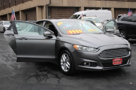 Used 2014  Ford Fusion 4d Sedan SE EcoBoost 1&period;5L at Warner Motors near East Orange&comma; NJ