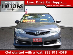 Used 2013  Toyota Camry 4d Sedan SE at Warner Motors near East Orange&comma; NJ
