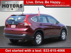 Used 2014 Honda CR-V 4d SUV AWD LX at Warner Motors near East Orange, NJ