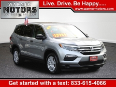 Used 2018  Honda Pilot 4d SUV AWD LX at Warner Motors near East Orange, NJ