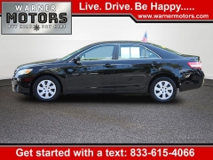 Used 2011  Toyota Camry 4d Sedan LE Auto at Warner Motors near East Orange&comma; NJ