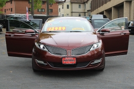 Used 2015  Lincoln MKZ 4d Sedan AWD Ecoboost at Warner Motors near East Orange&comma; NJ