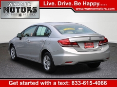 Used 2013  Honda Civic Sedan 4d LX Auto at Warner Motors near East Orange&comma; NJ