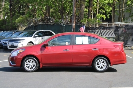 Used 2017  Nissan Versa 4d Sedan SV at Warner Motors near East Orange&comma; NJ
