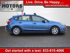 Used 2016  Subaru Impreza 4d Hatchback i CVT at Warner Motors near East Orange, NJ