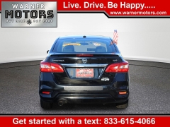 Used 2017  Nissan Sentra 4d Sedan SR at Warner Motors near East Orange, NJ