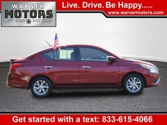 Used 2017  Nissan Versa 4d Sedan SV at Warner Motors near East Orange&comma; NJ