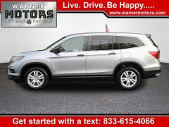 Used 2018  Honda Pilot 4d SUV AWD LX at Warner Motors near East Orange, NJ