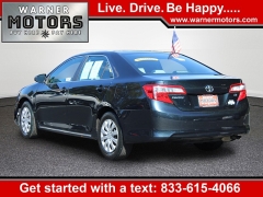 Used 2012 Toyota Camry 4d Sedan LE at Warner Motors near East Orange, NJ