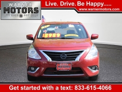 Used 2017  Nissan Versa 4d Sedan SV at Warner Motors near East Orange&comma; NJ
