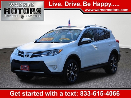 Used 2015 Toyota RAV4 4d SUV AWD Limited at Warner Motors near East Orange, NJ