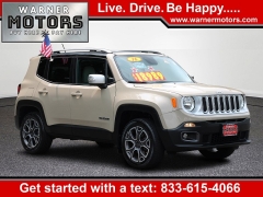 Used 2016 Jeep Renegade 4d SUV 4WD Limited at Warner Motors near East Orange, NJ