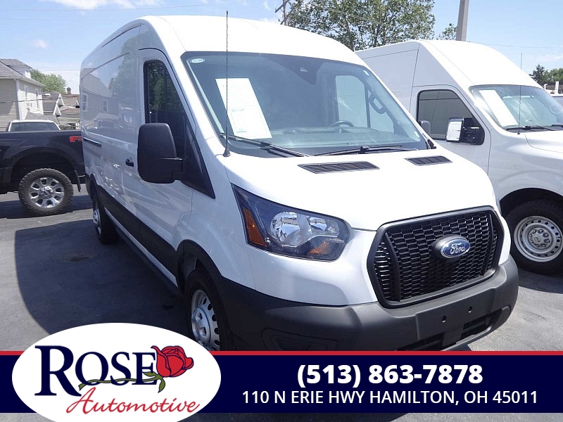 Used 2023 Ford Transit Cargo Van T-250 130" Med Rf 9070 GVWR AWD at Rose Automotive near Hamilton, OH