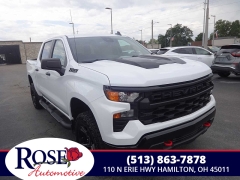 Used 2023 Chevrolet Silverado 1500 4WD Crew Cab 147" Custom Trail Boss at Rose Automotive near Hamilton, OH