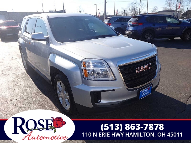 Used 2017  GMC Terrain 4d SUV FWD SLE1 at Rose Automotive near Hamilton, OH