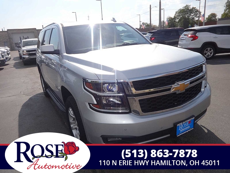 Used 2017  Chevrolet Tahoe 4d SUV 4WD LT at Rose Automotive near Hamilton, OH