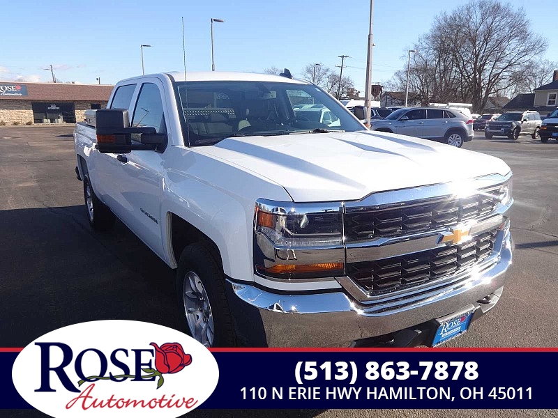 Used 2018  Chevrolet Silverado 1500 4WD Crew Cab 143&period;5" LS at Rose Automotive near Hamilton&comma; OH
