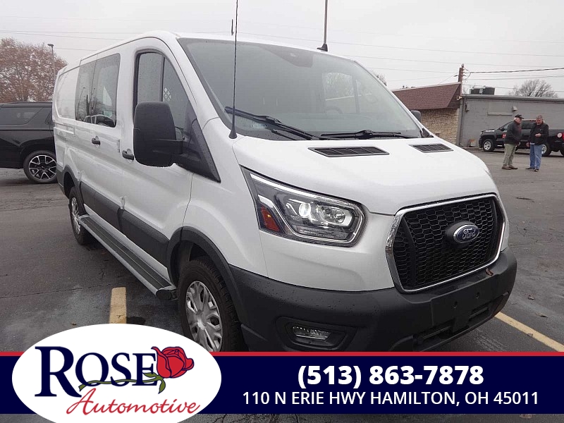 Used 2023  Ford Transit Cargo Van T-250 130" Low Rf 9070 GVWR RWD at Rose Automotive near Hamilton&comma; OH