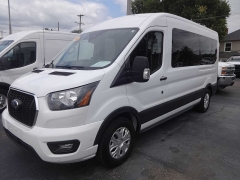 Used 2023 Ford Transit Passenger Wagon T-350 148" Med Roof RWD at Rose Automotive near Hamilton, OH