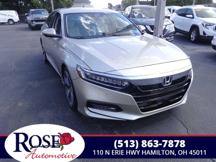 Used 2018 Honda Accord Sedan 4d Touring 1.5L at Rose Automotive near Hamilton, OH