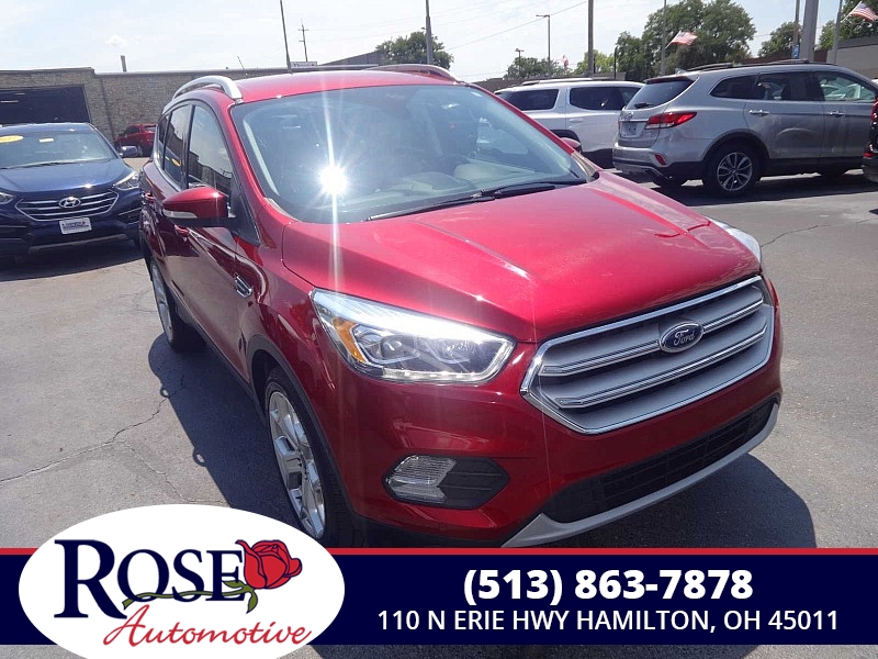 Used 2019  Ford Escape 4d SUV 4WD Titanium at Rose Automotive near Hamilton, OH