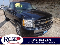 Used 2011 Chevrolet Silverado 1500 2WD Reg Cab Work Truck Longbed at Rose Automotive near Hamilton, OH