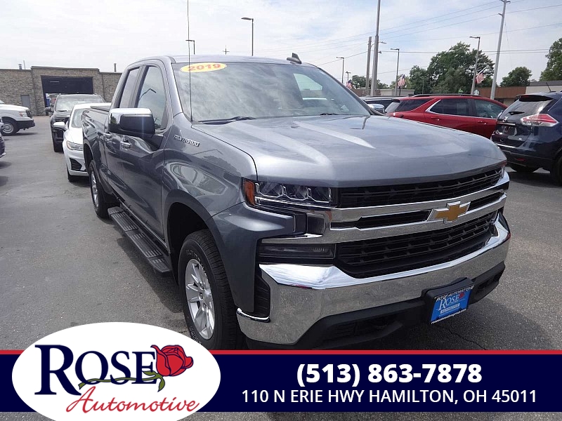 Used 2019 Chevrolet Silverado 1500 4WD Double Cab 147" LT at Rose Automotive near Hamilton, OH
