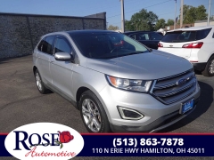 Used 2015 Ford Edge 4d SUV AWD Titanium EcoBoost at Rose Automotive near Hamilton, OH
