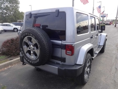 Used 2017  Jeep Wrangler Unlimited 4d Convertible Sahara at Rose Automotive near Hamilton, OH