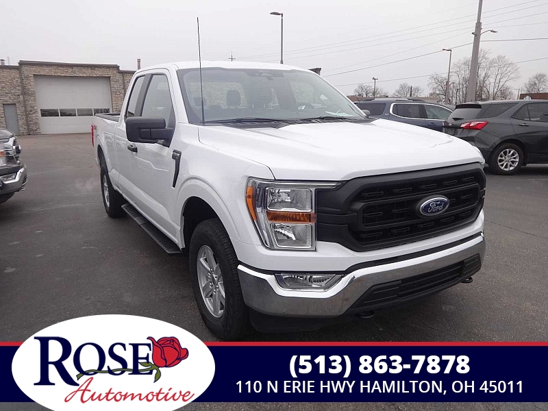 Used 2022  Ford F-150 4WD XL SuperCab 6&period;5' Box at Rose Automotive near Hamilton&comma; OH