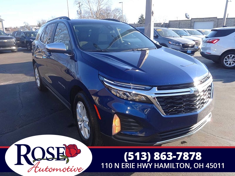 Used 2022  Chevrolet Equinox FWD 4dr LT w/1LT at Rose Automotive near Hamilton, OH