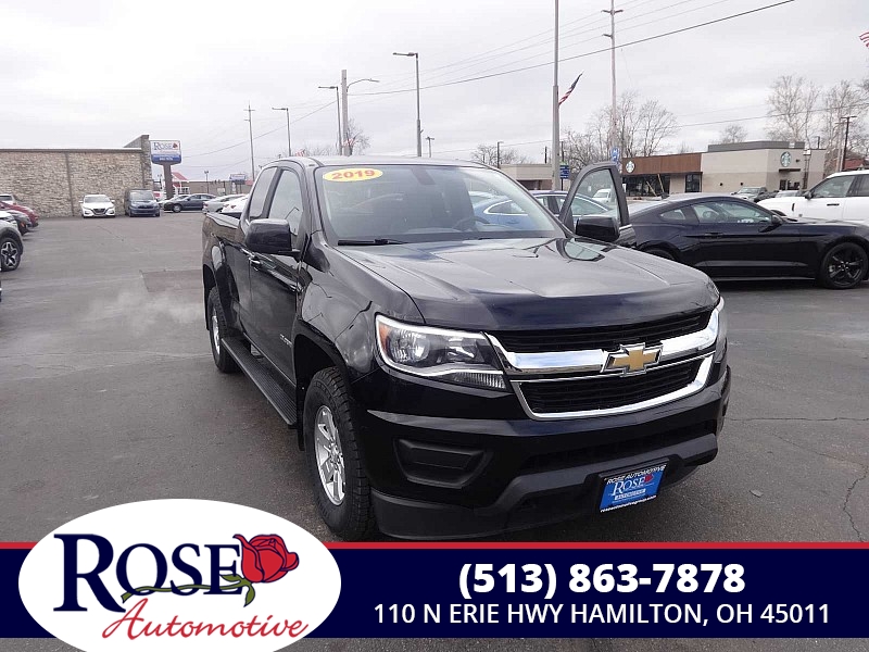 Used 2019  Chevrolet Colorado 4WD Ext Cab WT at Rose Automotive near Hamilton, OH