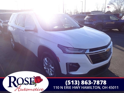 Used 2022 Chevrolet Traverse FWD 4dr LS w/1FL at Rose Automotive near Hamilton, OH