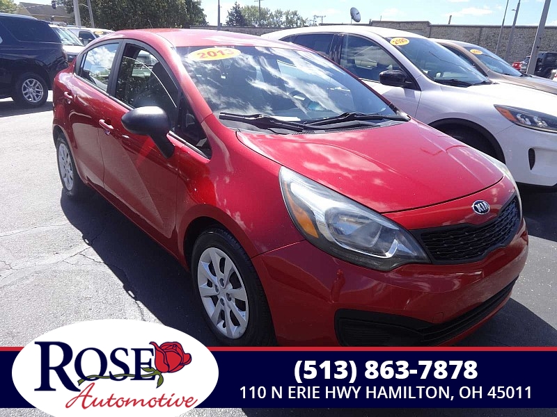 Used 2013  Kia Rio 4d Sedan LX Auto at Rose Automotive near Hamilton, OH