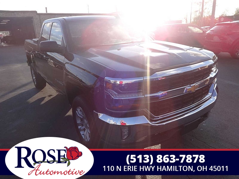 Used 2018  Chevrolet Silverado 1500 4WD Double Cab LT at Rose Automotive near Hamilton, OH