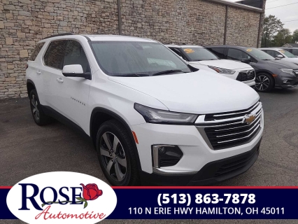 Used 2022 Chevrolet Traverse AWD 4dr LT Leather at Rose Automotive near Hamilton, OH