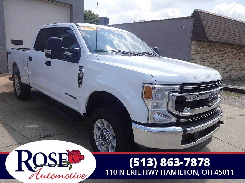 Used 2022  Ford Super Duty F-250 4WD XLT Crew Cab SRW 6.75' Box at Rose Automotive near Hamilton, OH