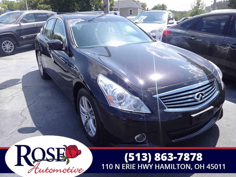 Used 2012  INFINITI G37 4d Sedan X AWD at Rose Automotive near Hamilton, OH