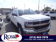 Used 2018  Chevrolet Silverado 1500 4WD Crew Cab 143.5" LS at Rose Automotive near Hamilton, OH