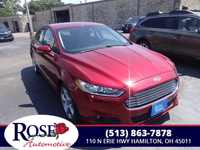 Used 2015 Ford Fusion 4d Sedan SE 1.5L EcoBoost at Rose Automotive near Hamilton, OH
