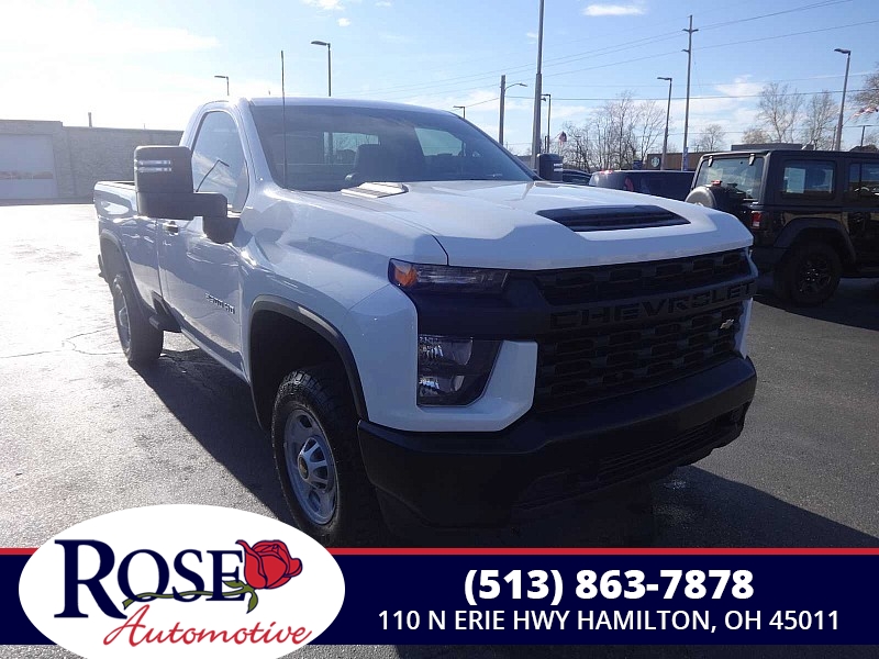 Used 2022  Chevrolet Silverado 2500HD 4WD Reg Cab 142" Work Truck at Rose Automotive near Hamilton, OH